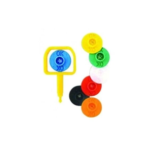 Firechief PCO/RED Chubb-Type Pin & Red OK Indicator - Pack of 25