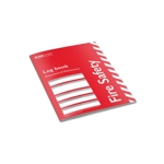 Firechief FLB1 Fire Log Book - A4 - Pack of 10 Firechief FLB1 Fire Log Book - A4 - Pack of 10