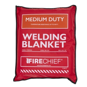 Firechief 104-1127 Hot Works Welding Blanket Medium Duty 2 x 2m (FWBM202)