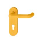 Hoppe K138/353K (AR600/23-78) Paris Handle Sets Euro 72mm Centers On Radius Pl.. Hoppe K138/353K (AR600/23-78) Paris Handle Sets Euro 72mm Centers On Radius Pl..