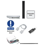 Hoppe Automation Kit 23, Double Door  Full Safety, Remote Control Fobs For Doo..