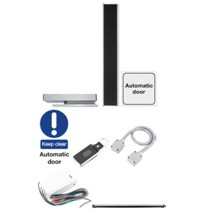 Hoppe Automation Kit 5, Single Door Full Safety, Remote Control Fobs For Doors over 2000mm