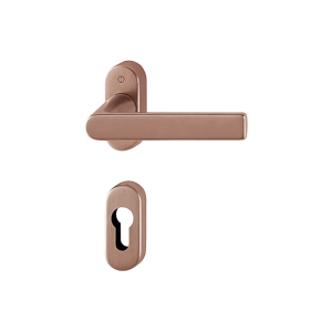 Hoppe M1642/30P/30PS Profile Door Handles - Los Angeles Lever Complete With Euro Escutcheons