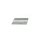 Norseal Interdens Int1-100X30/R 1mm 100X30mm Adhesive Radius Hinge Pad Norseal Interdens Int1-100X30/R 1mm 100X30mm Adhesive Radius Hinge Pad