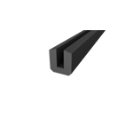 Norseal Pyroplex Uch30 R8193 U-Channel 15.5X10.7mm Black Norseal Pyroplex Uch30 R8193 U-Channel 15.5X10.7mm Black