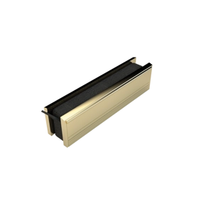 Norseal LET-P209 fire rated letterplate 12"