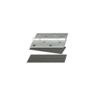 Norseal  NORSOUND NOR910-100X30 1mm Graphite Hinge Pads 100x30mm with SA Norseal  NORSOUND NOR910-100X30 1mm Graphite Hinge Pads 100x30mm with SA