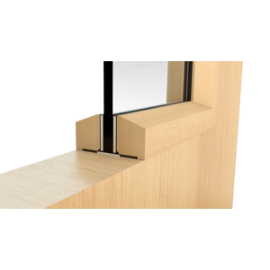 Norseal NORV60K/BLK Vision glazing kit bead 2100mm BLACK