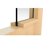 Norseal ISL THE30 Therm A Glaze 30 glazing seal 10x2mm 2100mm Norseal ISL THE30 Therm A Glaze 30 glazing seal 10x2mm 2100mm