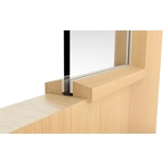Norseal ISL THE45 Therm A Glaze 45 glazing seal 2100mm WHITE Norseal ISL THE45 Therm A Glaze 45 glazing seal 2100mm WHITE