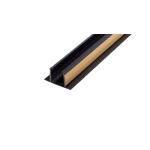 Norseal Pyroplex Pyrfg1Hr/Blk 60Min Glazing System Black 2100Mm (3Part) Norseal Pyroplex Pyrfg1Hr/Blk 60Min Glazing System Black 2100Mm (3Part)