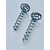 Spiral Pigtail Screw fixings - pack of 100
