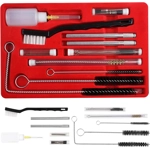 Spray gun cleaning kit in plastic case. 22pcs Spray gun cleaning kit in plastic case. 22pcs