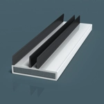 Mann McGowan PYROSTRIP Graphite Triple Fin Fire & Smoke Seal 15X4 OTF - Pack o.. Mann McGowan PYROSTRIP Graphite Triple Fin Fire & Smoke Seal 15X4 OTF - Pack o..