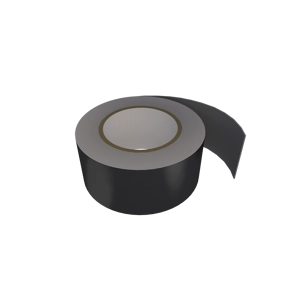 Rockwool Firepro Black Aluminium Foil Tape 75mm x 50m rolls.