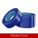 OBEX CORTEX S04002BL Blue Low-Tack Protection Tape - 250m OBEX CORTEX S04002BL Blue Low-Tack Protection Tape - 250m