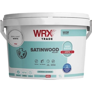 WRX TRADE Satinwood Paint 1 LT MOQ 12