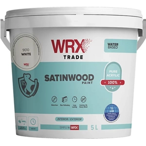 WRX TRADE Satinwood Paint 5 LT MOQ 6