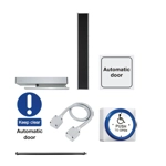 Automation Kit 1, Commercial , Single Door Full Safety, Hardwired, Push Pads F.. Automation Kit 1, Commercial , Single Door Full Safety, Hardwired, Push Pads F..