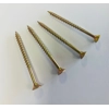 General Purpose 6mm diameter 80mm long Yellow Wood Zinc Screws - Box of 100