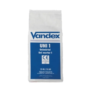 Vandex UNI MORTAR 1 Waterproofing & Repairing Mortar 25 kg