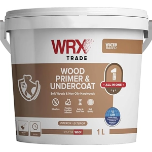 WRX TRADE Wood Primer  & Undercoat Paint - 1 LT MOQ 12