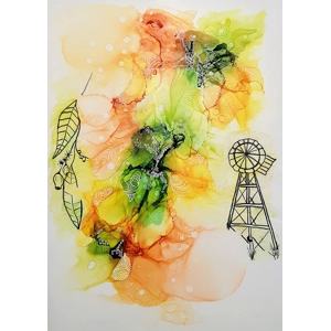 Outback Rain size A4