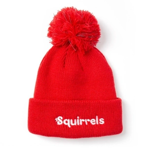 Squirrel Scouts Kids Reflective Bobble Beanie Hat (optional extra)