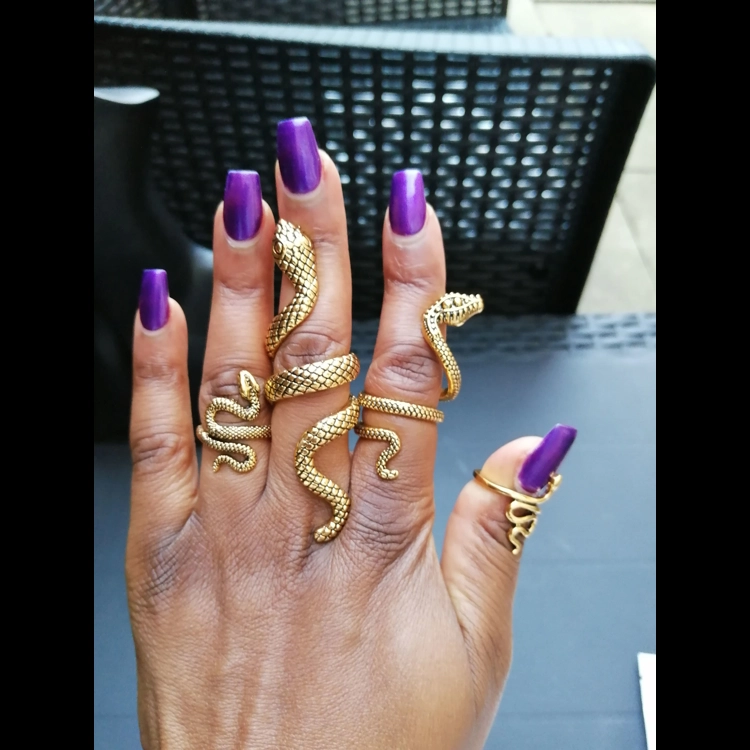 Women Snake Design Rings