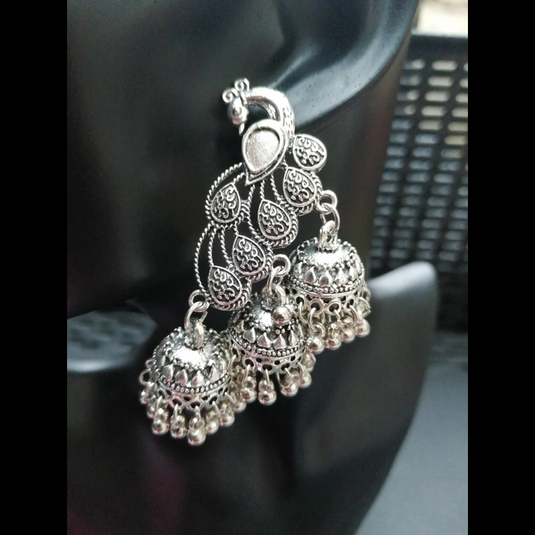 Silver Drop Earring
