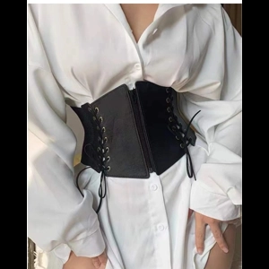 Lace Up Corset Belt