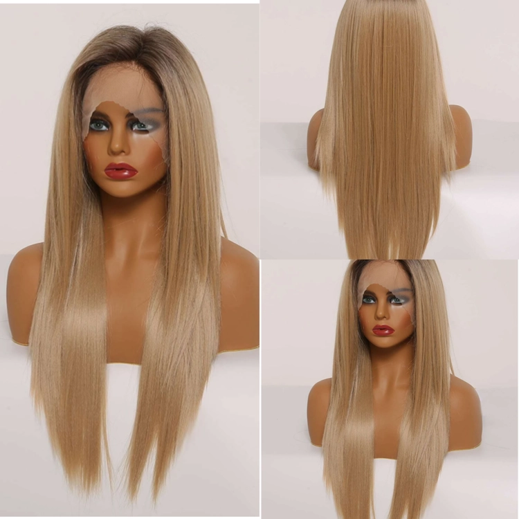 Natural Long Straight Synthe..