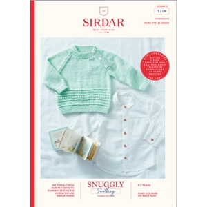Sirdar Snuggly Soothing Pattern 5319