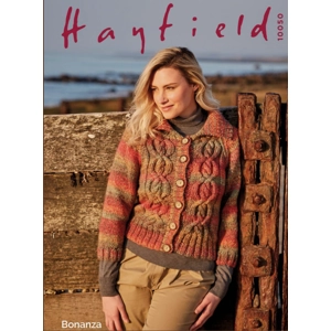 Hayfield Bonanza Chunky Cardigan Pattern 10050