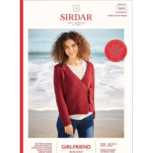 Sirdar Girlfriend Chunky Wrap Pattern 10055