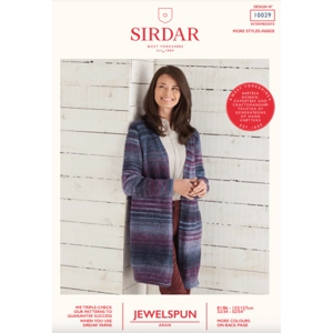 Sirdar Jewelspun Aran Pattern 10029
