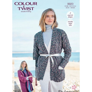 Stylecraft ColourTwist DK Jacket Pattern 9920
