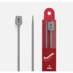 Essentials Knitting Needles 4mm 3ocm