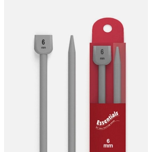 Essentials Knitting Needles 6mm 30cm