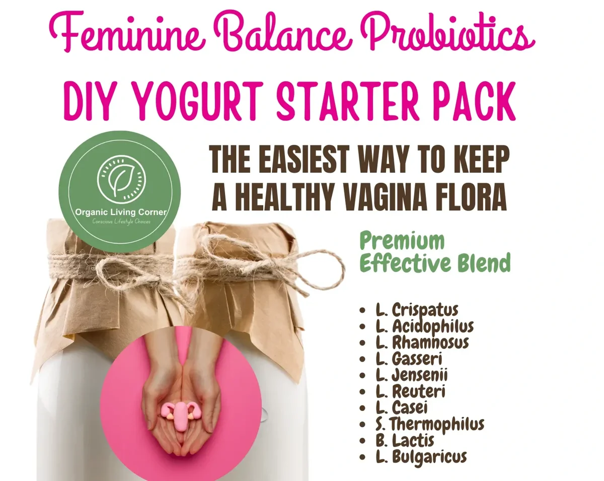 Feminine Health Probiotic Yogurt Starter | 9 Probiotic Cultures