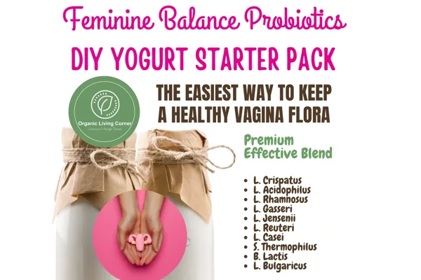 Feminine Health Probiotic Yogurt Starter | 9 Probiotic Cultures