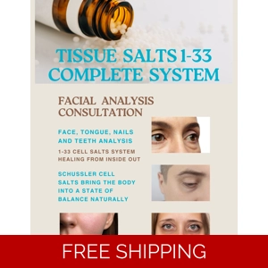 1-33 Tissue Salts Counseling - Face Tongue Teeth Nail Anal..