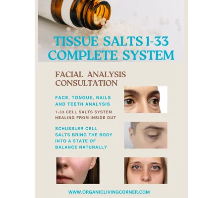 1-33 Tissue Salts Counseling - Face Tongue Teeth Nail Analysis