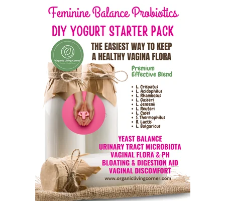 Feminine Health Yogurt Starter Pack - Grown in A2 Milk