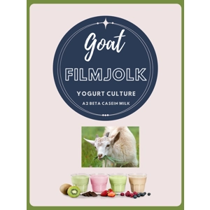 Filmjolk Goat Yogurt Starter. Mesophilic Yogurt Culture