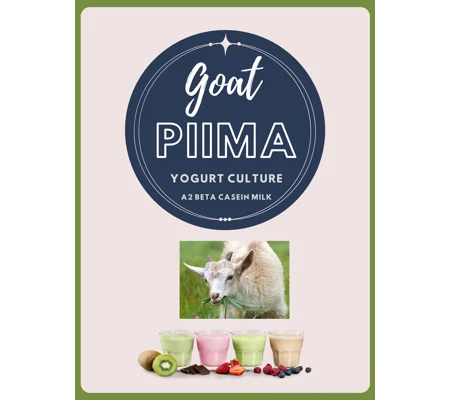 Goat Milk Piima Yogurt Starter. Mesophilic Yogurt Culture