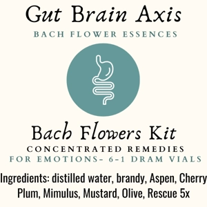Gut Brain Axis Bach Flowers Kit