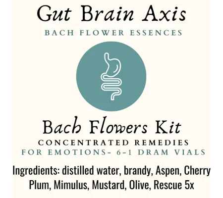 Gut Brain Axis Bach Flowers Kit