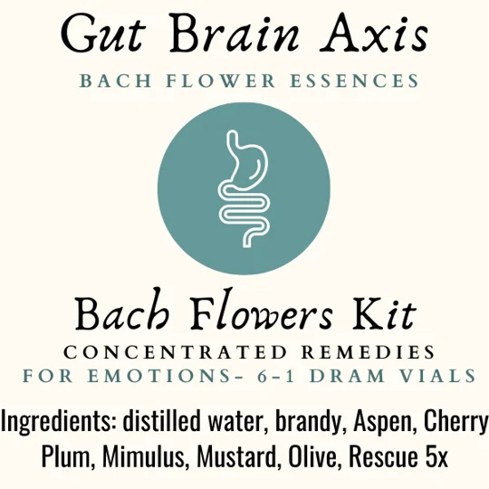 Gut Brain Axis Bach Flowers Kit