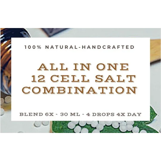 12 In 1 Cell Salt - Tissue Salt - Bioplasma Tonic Cell Salts